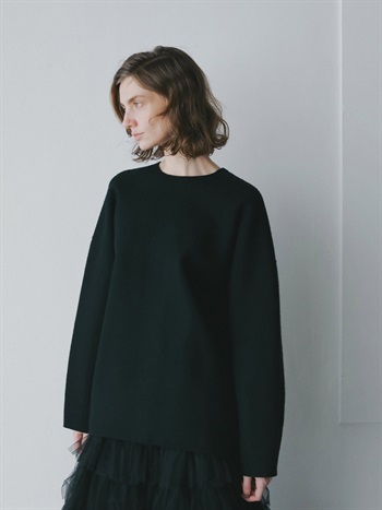 メルトンリバープルオーバー(00ブラック-フリー)