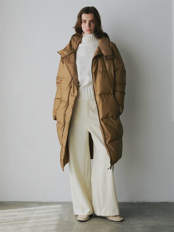 ウールジャージーワイドパンツ(01オフホワイト-１)