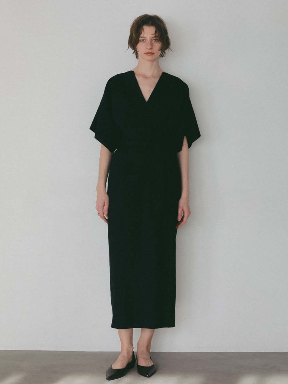 ウエストタックドレス