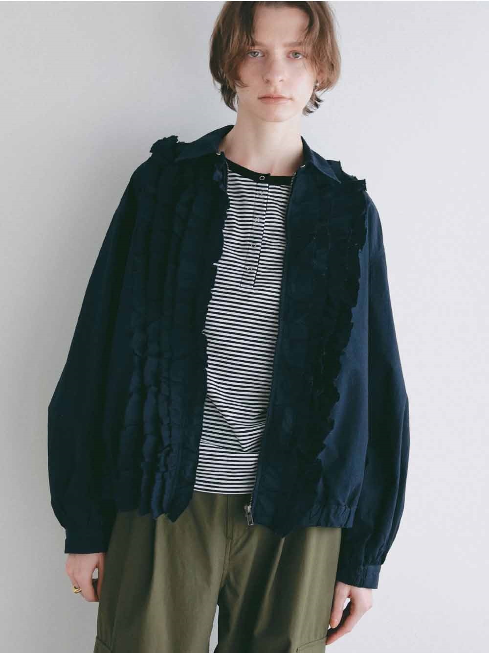 Ｃ／ＬＩフリルブルゾン