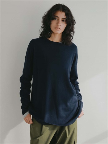 Ｃ／Ｃａニットプルオーバー(70ネイビー-フリー)