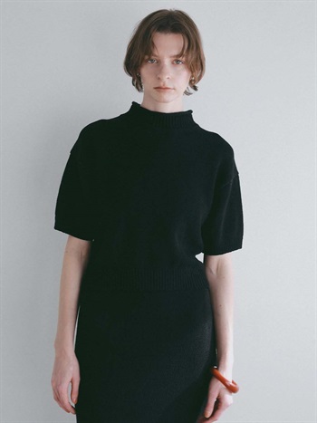 コットンニットプルオーバー(00ブラック-フリー)