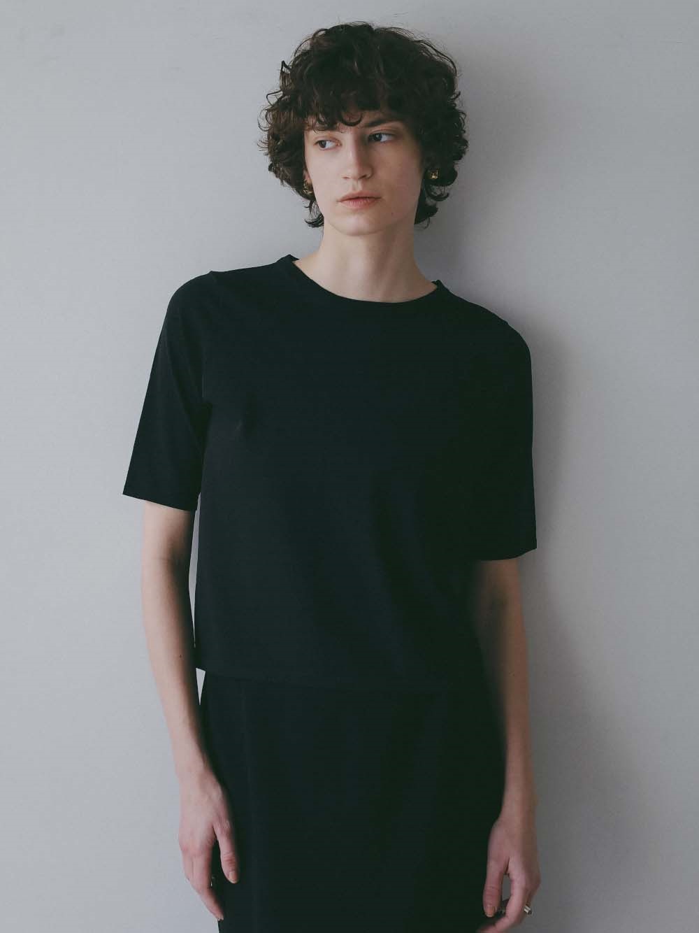 コンパクトニットプルオーバー(00ブラック-フリー)