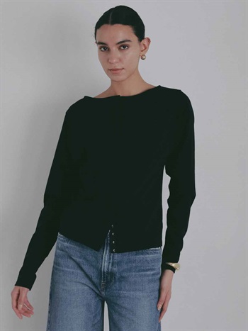 フロントホックプルオーバー(00ブラック-フリー)