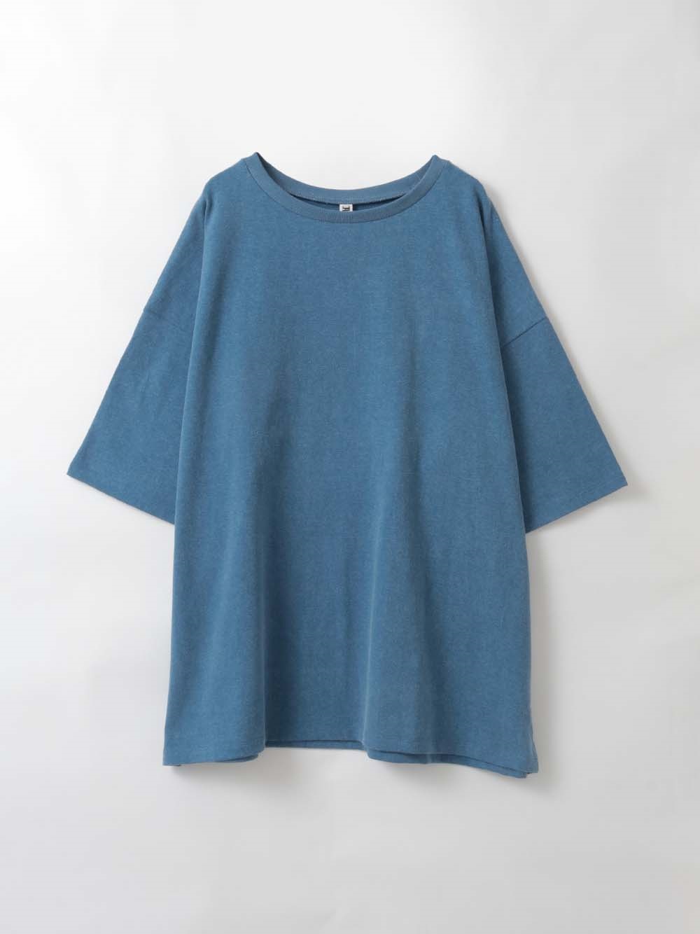 ＜3月26日（木）販売開始＞オーバーコットンＴシャツ(71ブルー-フリー)