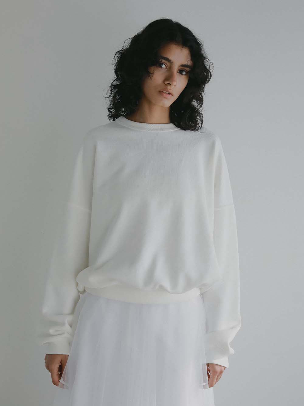 コットンニュアンススウェット