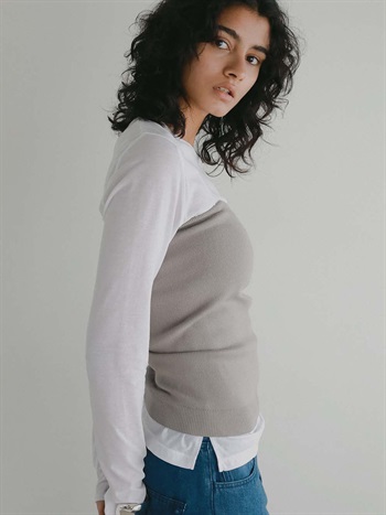 シアーカットソー(01オフホワイト-フリー)