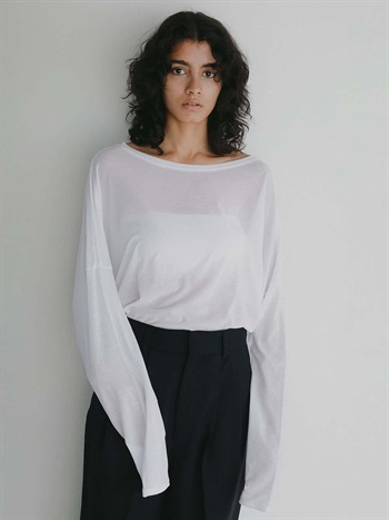 シアービッグシルエットプルオーバー