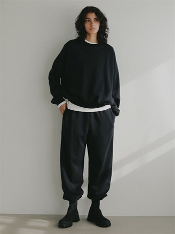 コットンスウェットパンツ(00ブラック-２)