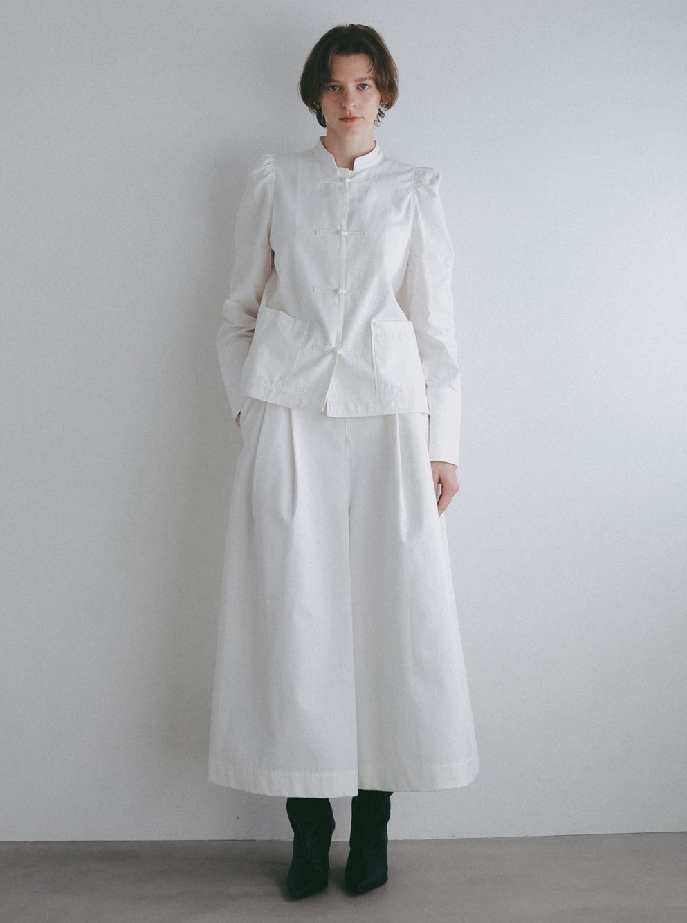 コットンワイドパンツ