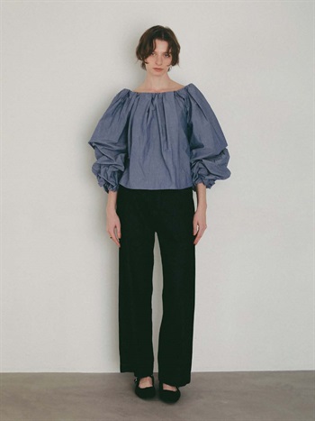 ルーズストレートデニム