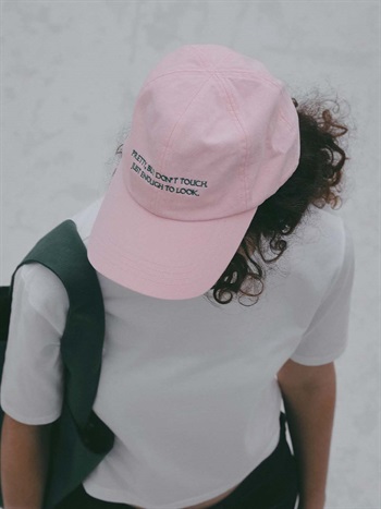 ＜5月28日（木）販売開始＞メッセージロゴCAP(32ピンク-フリー)