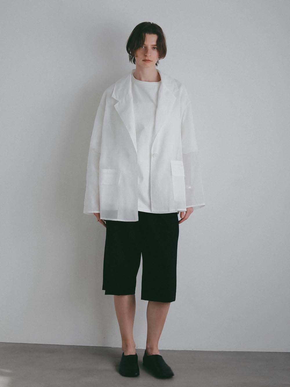 ＜coming soon＞オーガンジーシアージャケット(01オフホワイト-フリー)