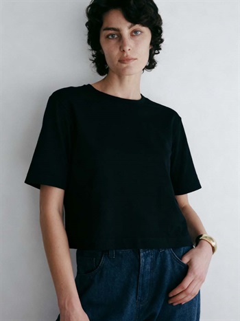 コンパクトTシャツ(00ブラック-フリー)