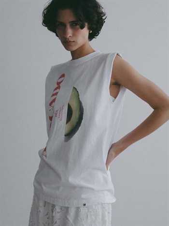 ＜5月28日（木） 再登場 ＞AVOCADO TANK(01オフホワイト-フリー)