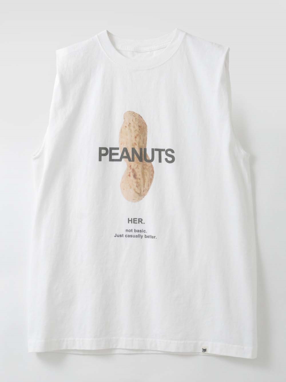 ＜5月28日（木） 再登場 ＞PEANUTS TANK(01オフホワイト-フリー)
