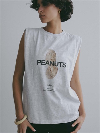 ＜5月28日（木） 再登場 ＞PEANUTS TANK(11グレー-フリー)