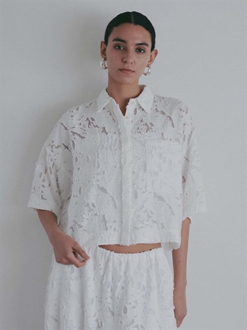 ＜coming soon＞カットジャカードショートシャツ