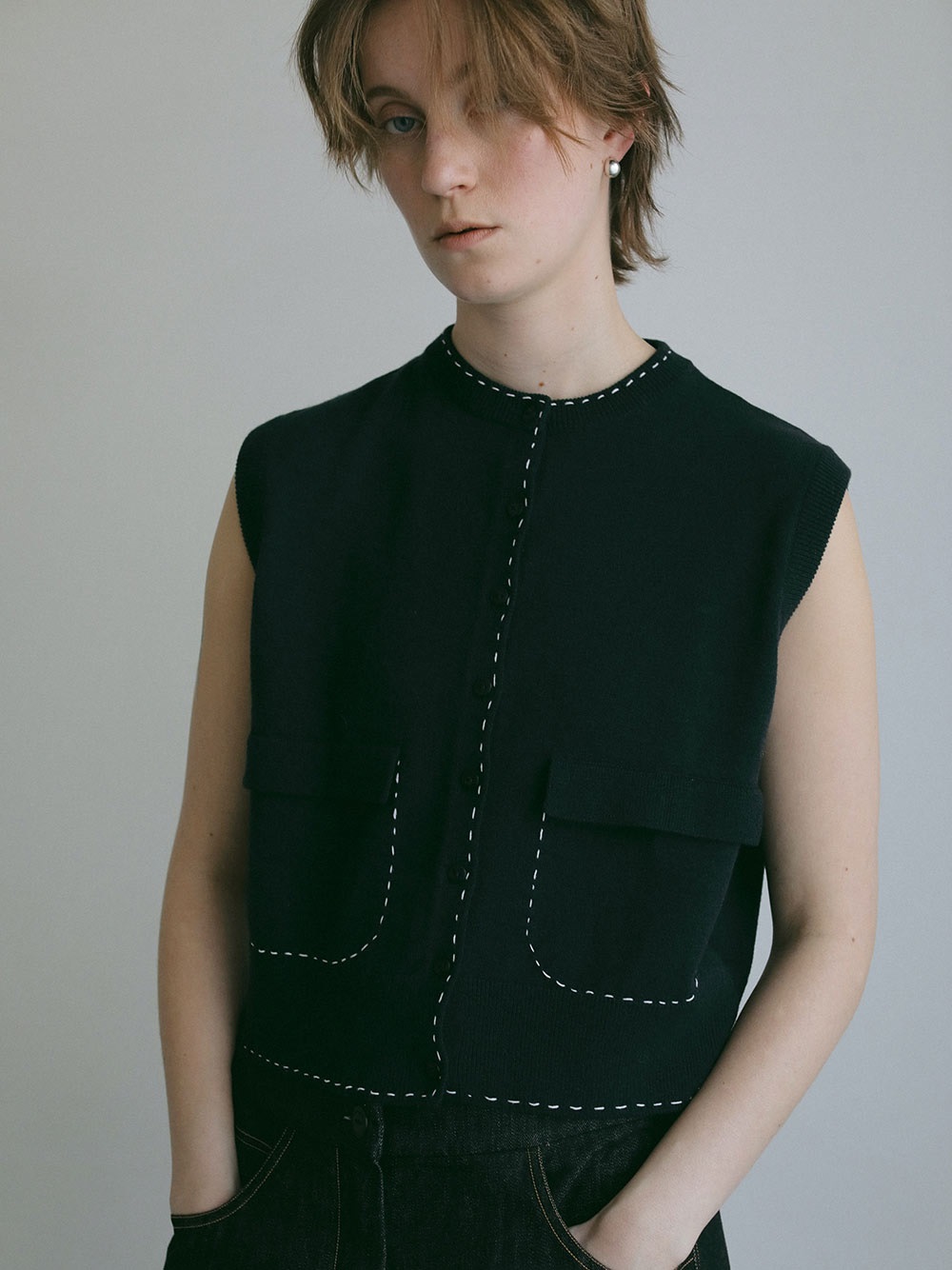 CORDERA STITCHED VEST