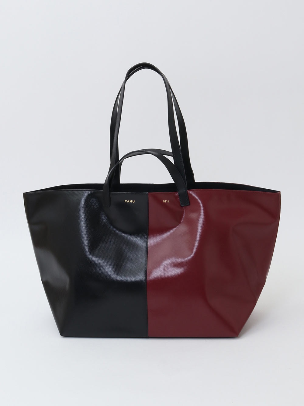 CAHU LE PRATIQUE　バイカラー(M)(35ボルドー-Ｍ)