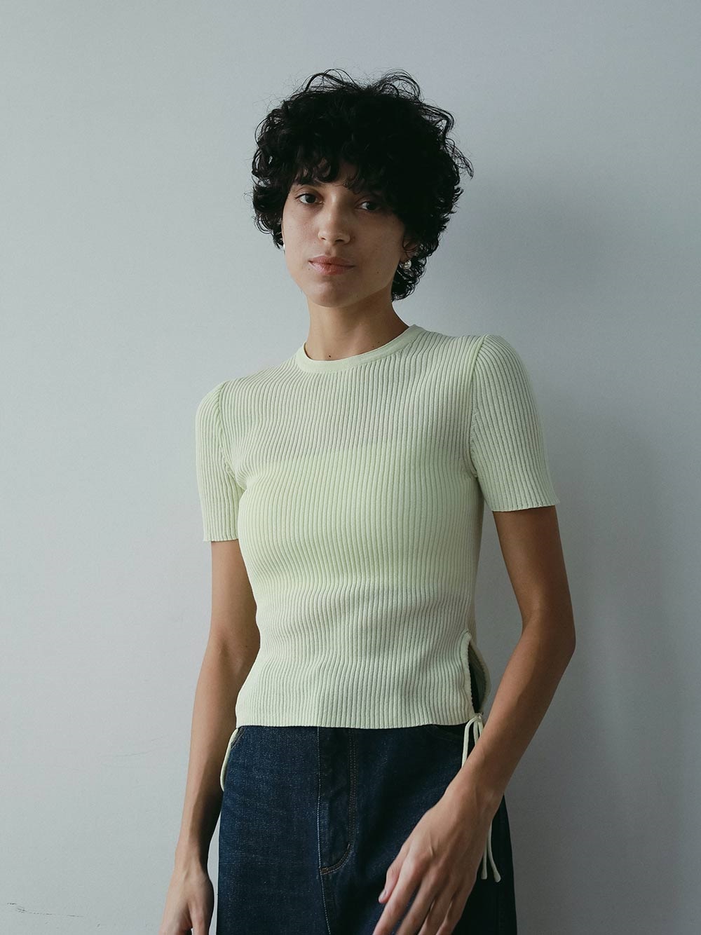 Le RIB SIDE STRING KNIT