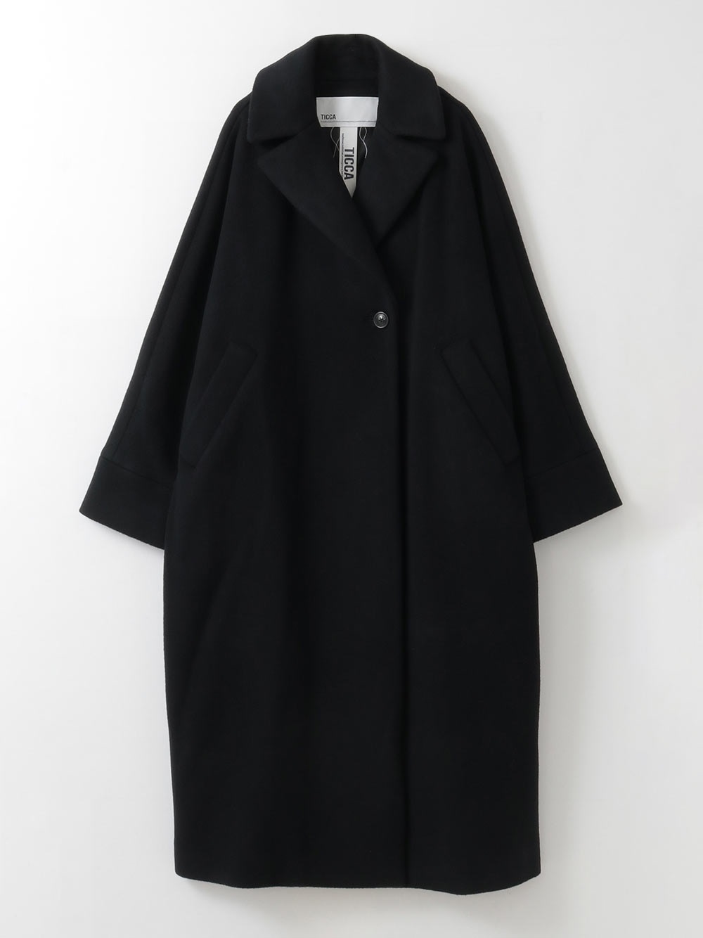TICCA　ロングテントコート(00ブラック-フリー)