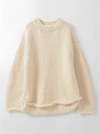 Uca hand-knit liner PO [Preorder](02ホワイト-フリー)