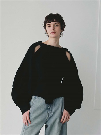 Uca hand-knit body suit