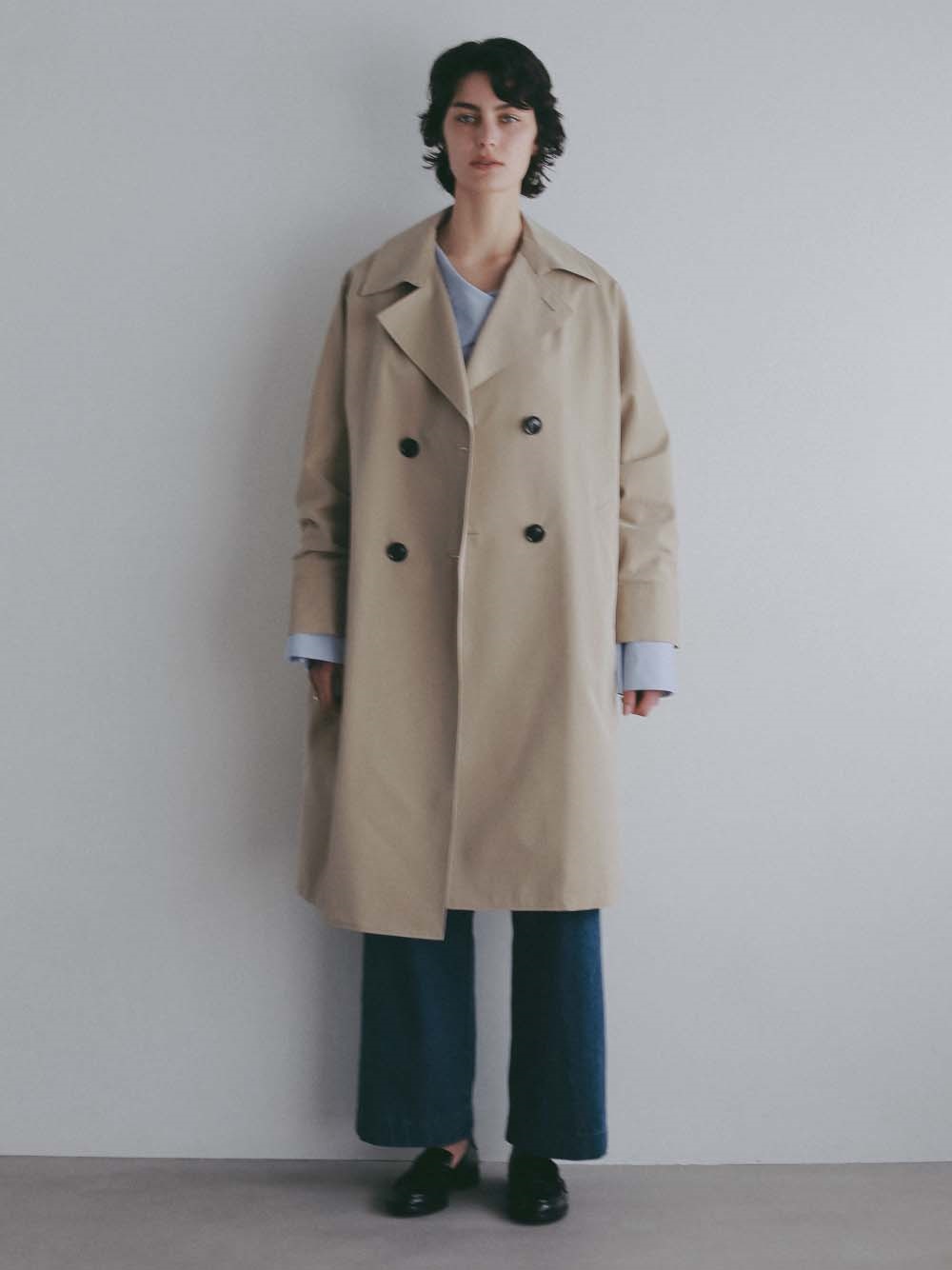 TICCA テントトレンチコート(82ベージュ-１)