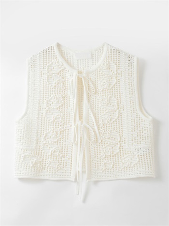 Uca popcorn vest(02ホワイト-フリー)