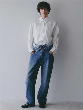 QUIITO W WAIST GEDNIM PT