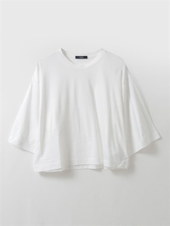 YLEVE cottonsheer /SHORT－T(02ホワイト-１)