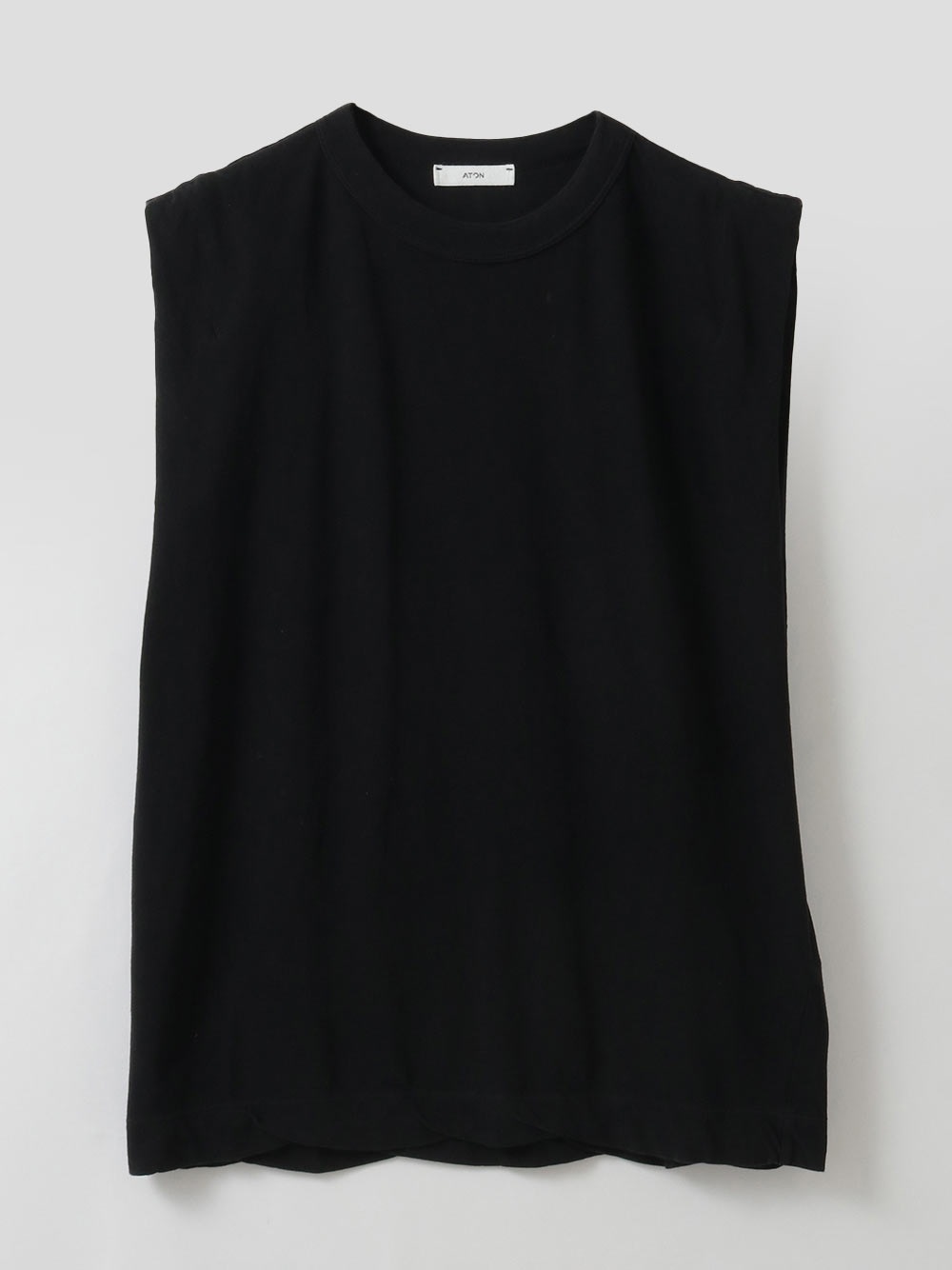 ATON FRESCA TANK TOP(00ブラック-２)