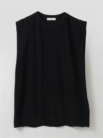 ATON FRESCA TANK TOP(00ブラック-２)