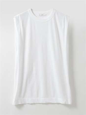 ATON FRESCA TANK TOP(02ホワイト-２)